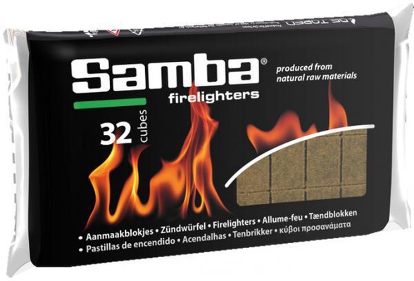 Pastilla Encendido Ecologica Extra 32 uds Samba